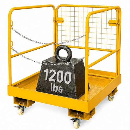 Forklift safety cage - safety, lb