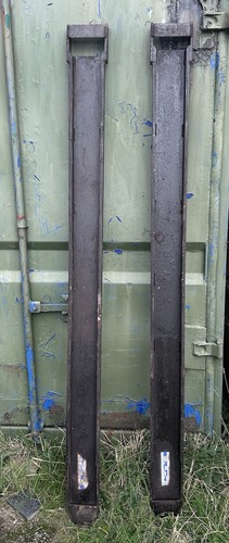 Pair forklift fork - forklift, extensions