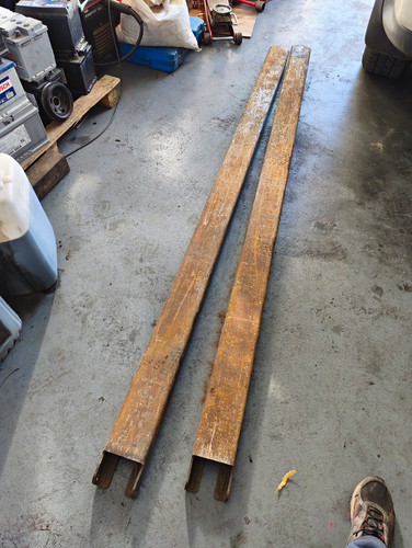 Forklift fork extensions good - ,